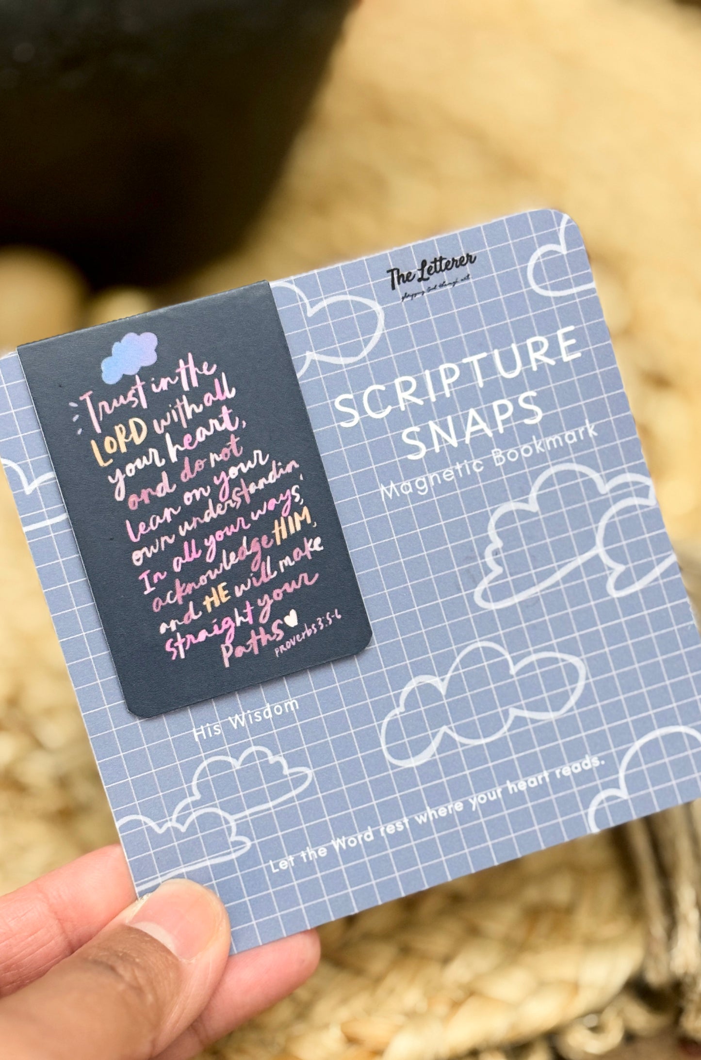 Scripture Snap- Magnetic Bookmark