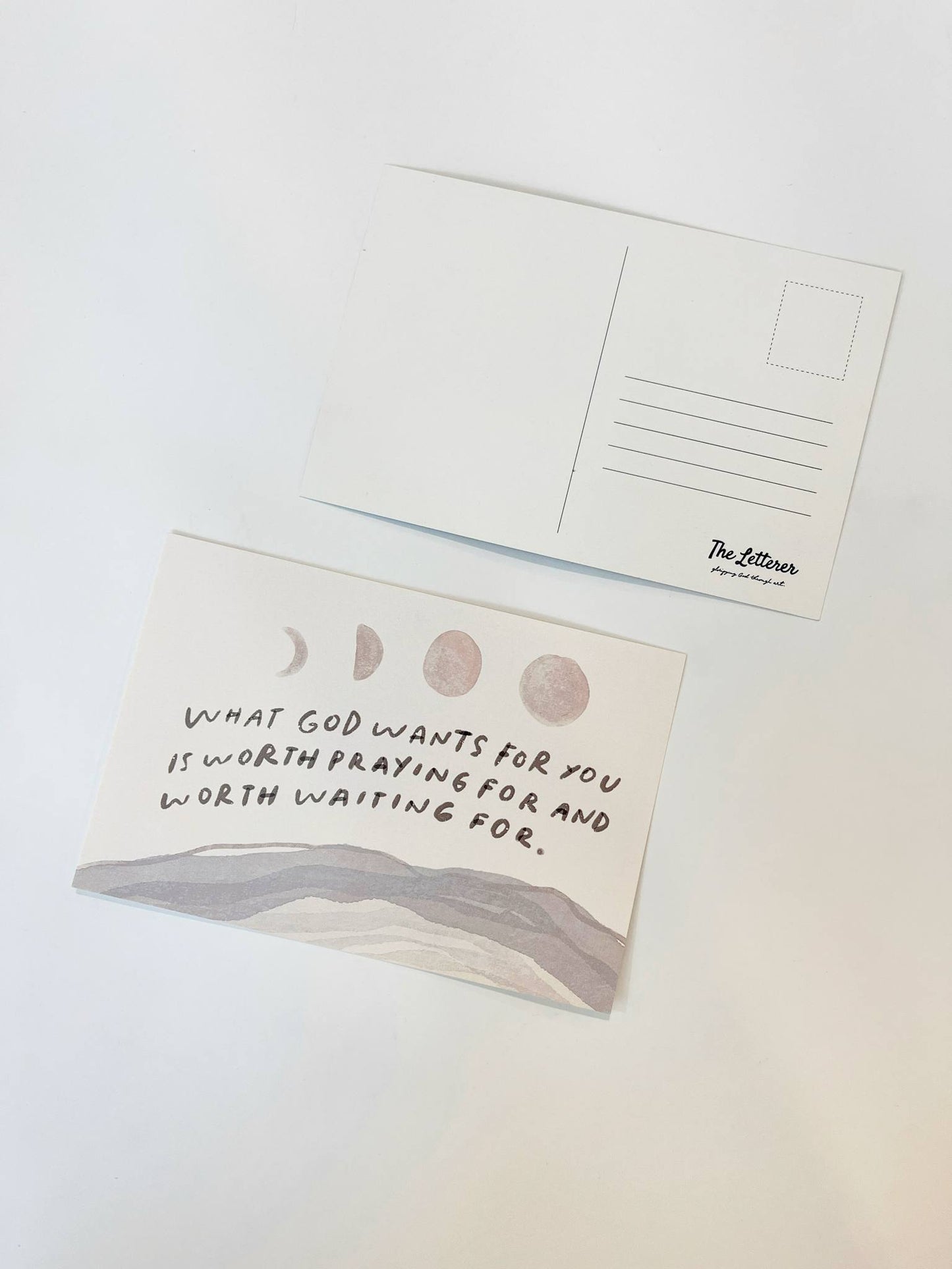 Faith- Inspired Postcard