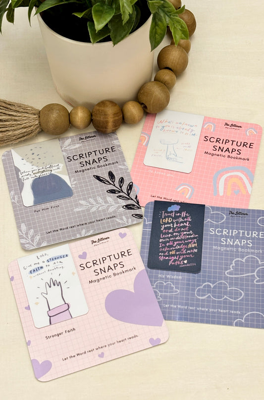 Scripture Snap- Magnetic Bookmark