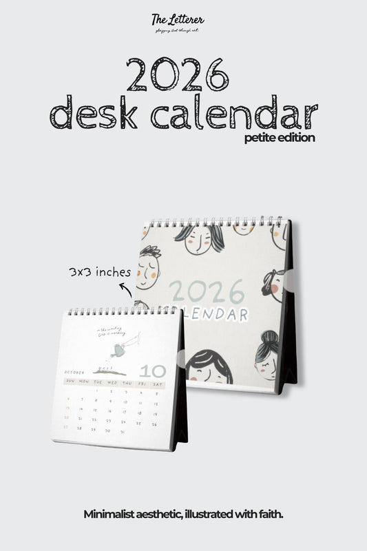2026 Mini Desk Calendar