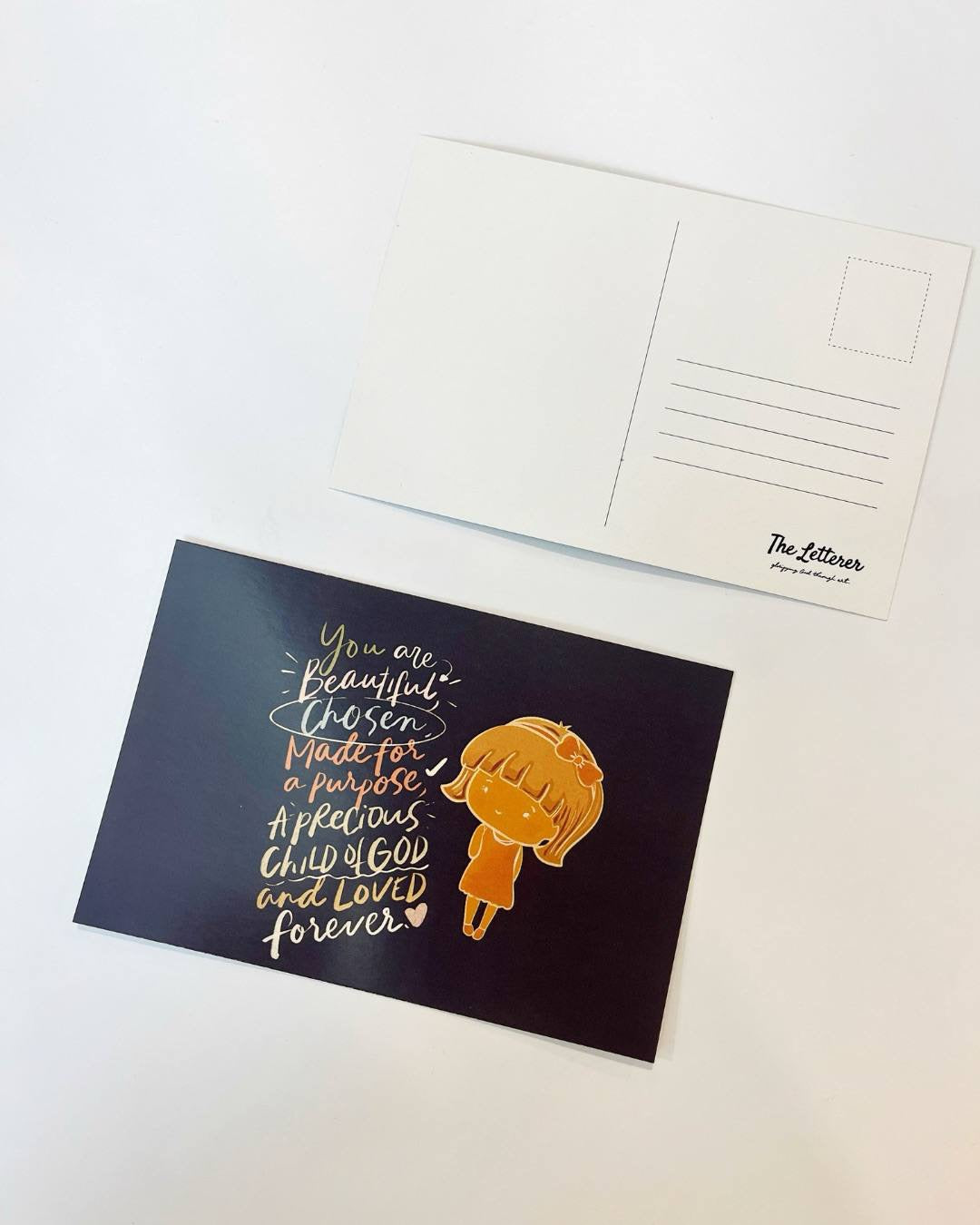 Faith- Inspired Postcard