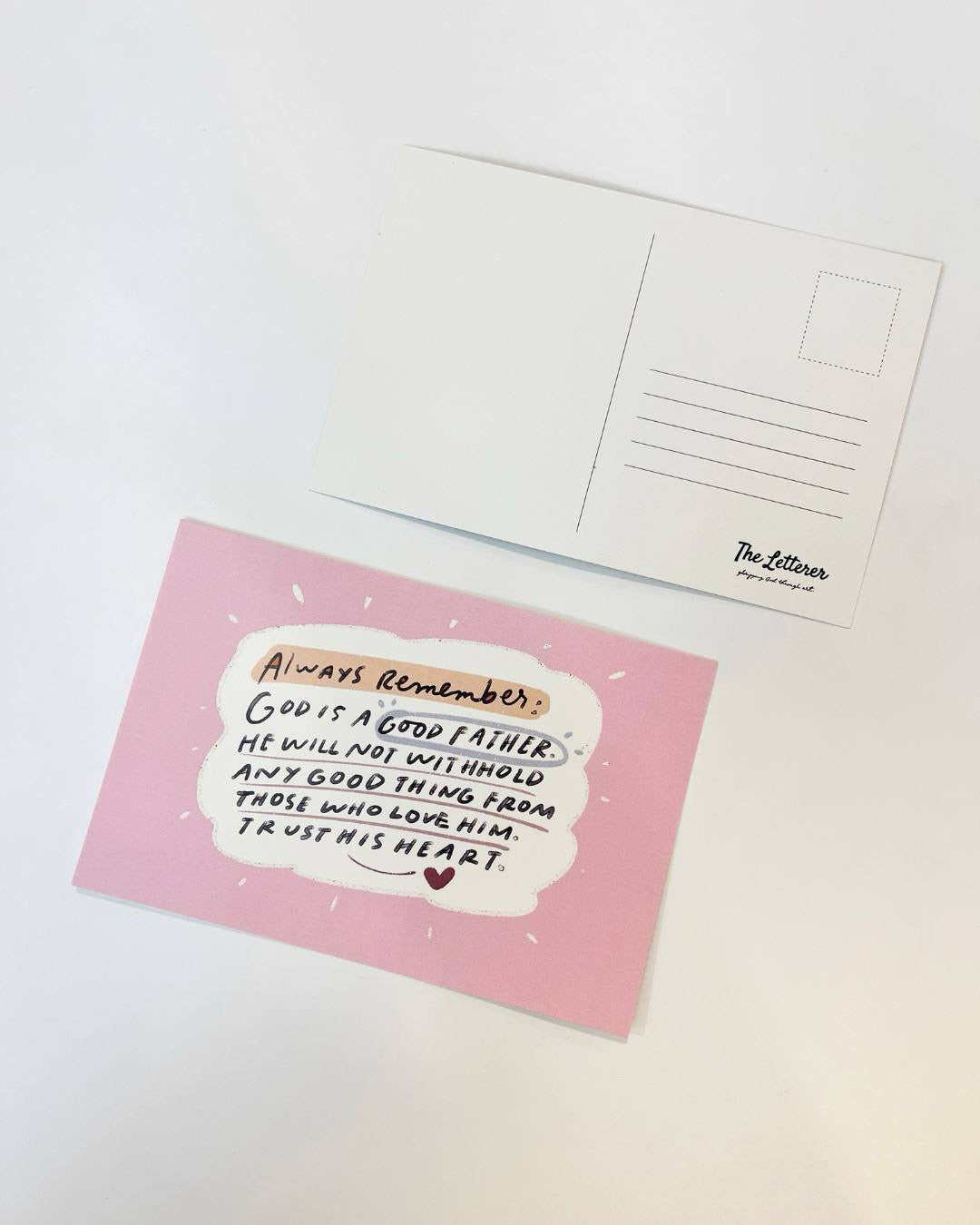 Faith- Inspired Postcard