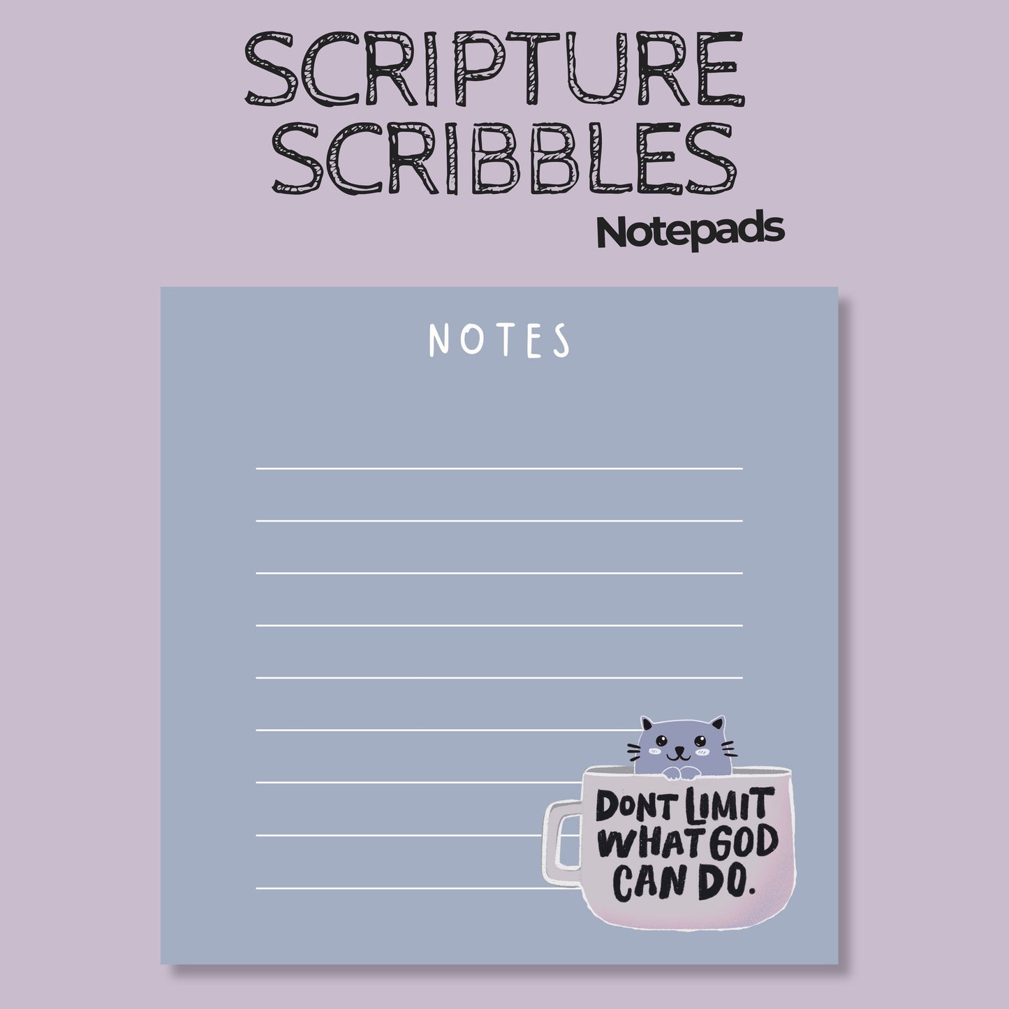 Scripture Scribbles Notepads