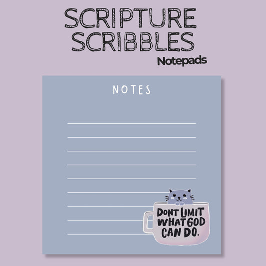 Scripture Scribbles Notepads