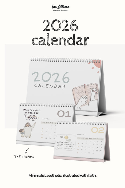 2026 Desk Calendar