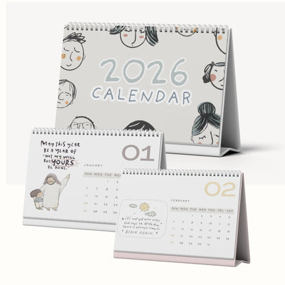 2026 Desk Calendar