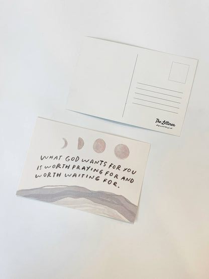 Faith- Inspired Postcard