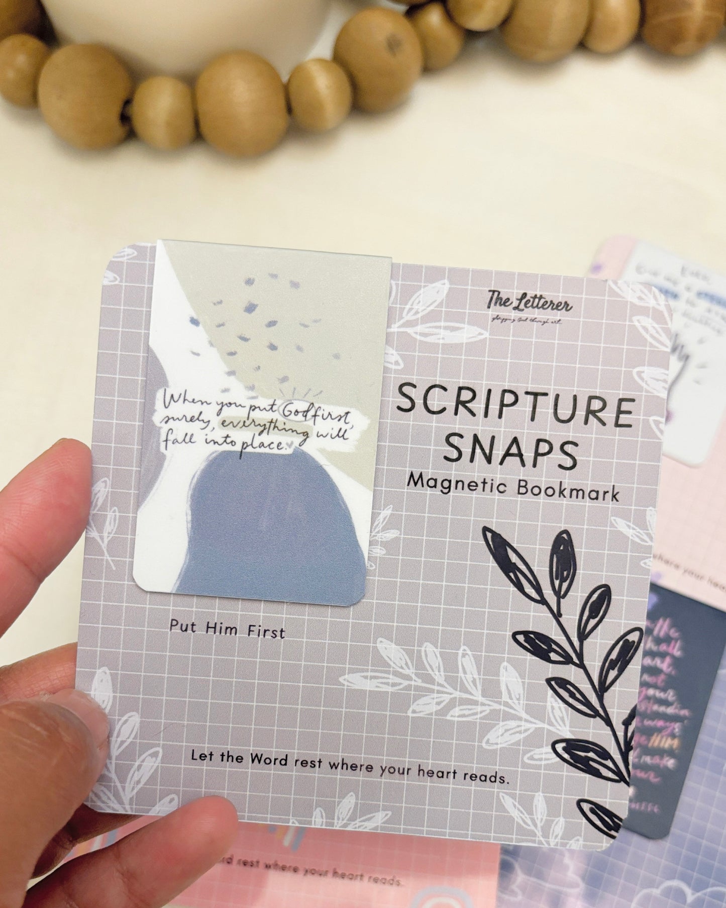 Scripture Snap- Magnetic Bookmark