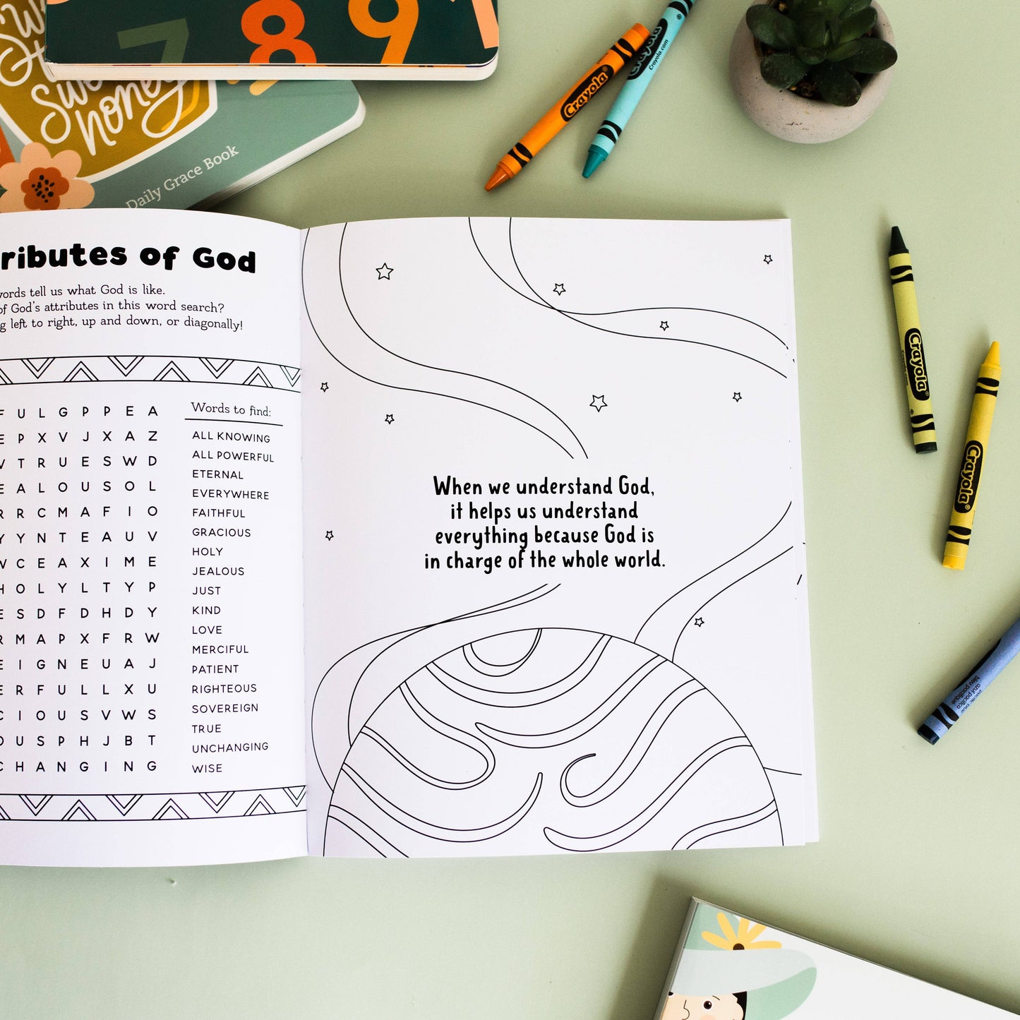 Coloring with God