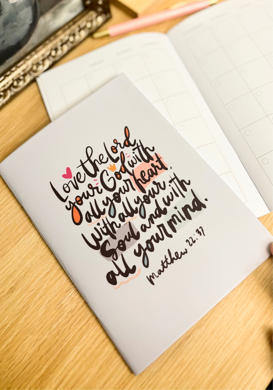 The Letterer Undated Monthly Planner