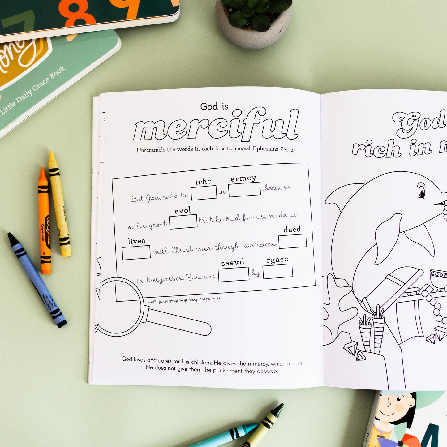 Coloring with God