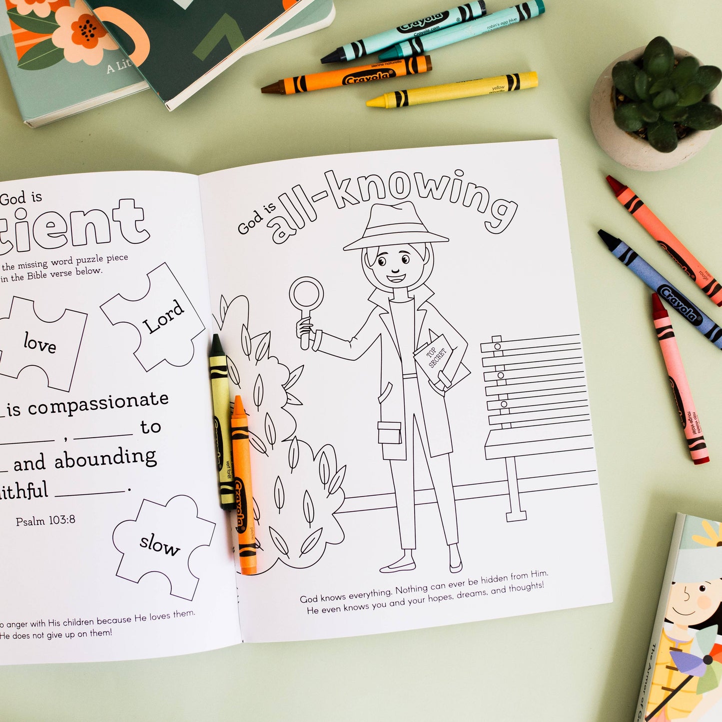Coloring with God