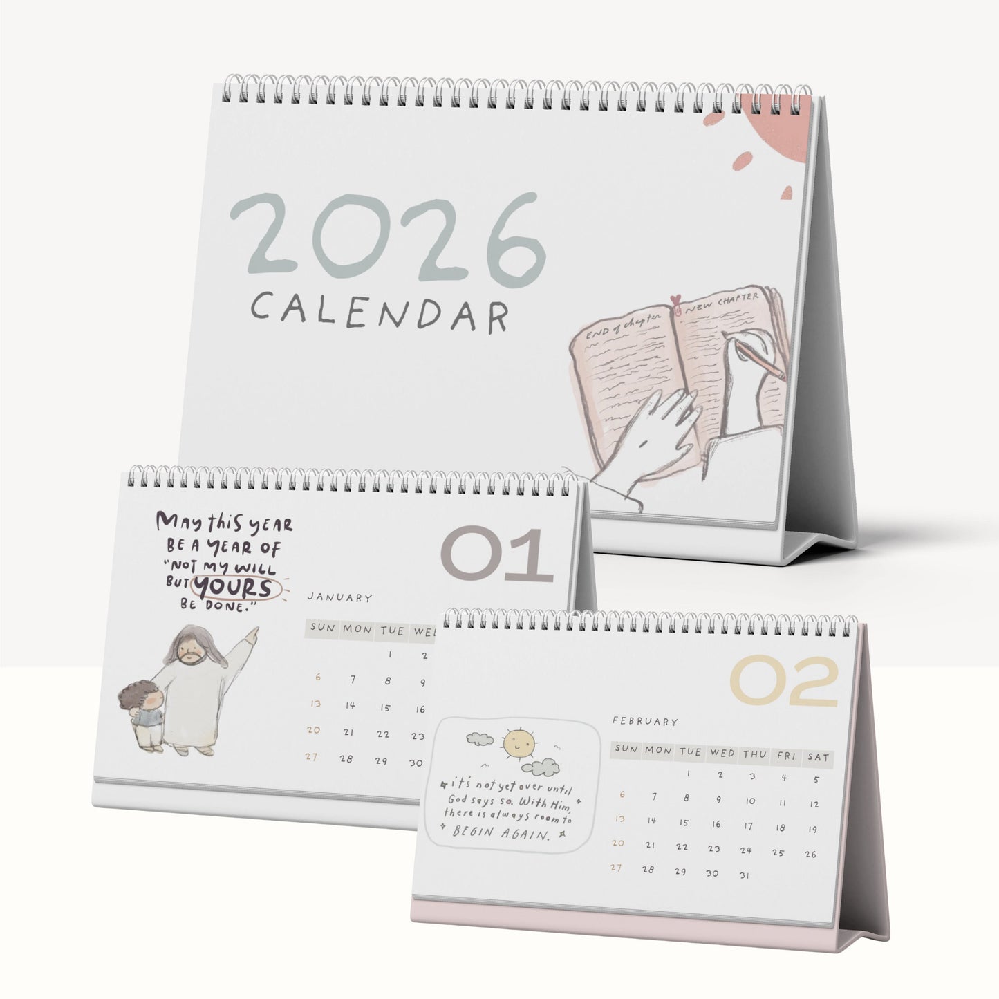2026 Desk Calendar