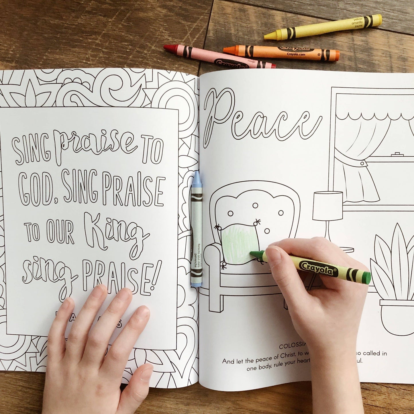 Coloring with God