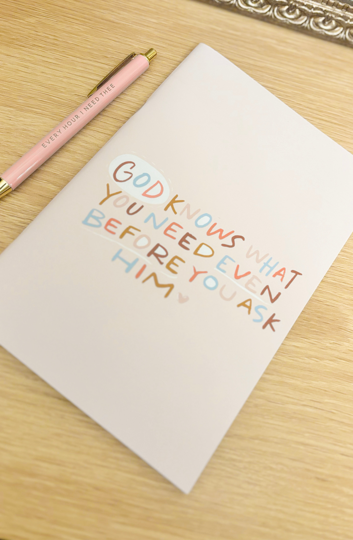 The Letterer Undated Monthly Planner
