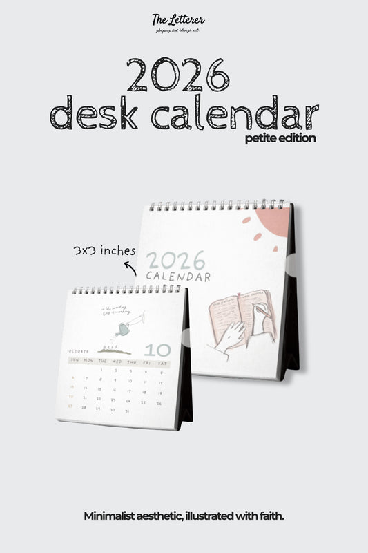 2026 Mini Desk Calendar