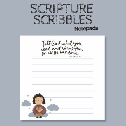 Scripture Scribbles Notepads