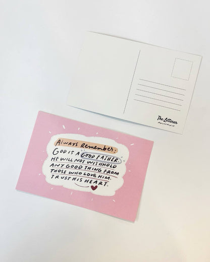 Faith- Inspired Postcard