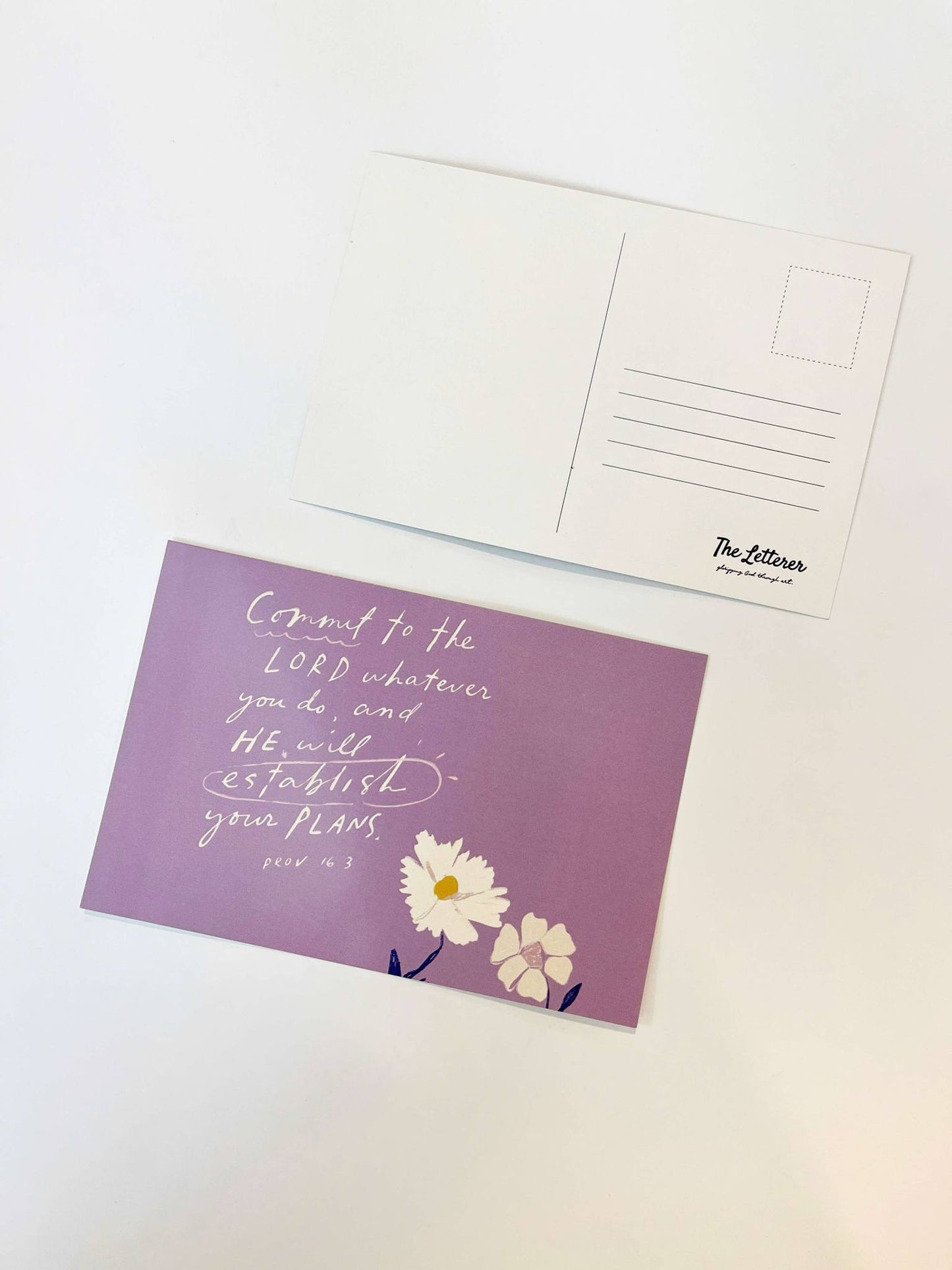 Faith- Inspired Postcard