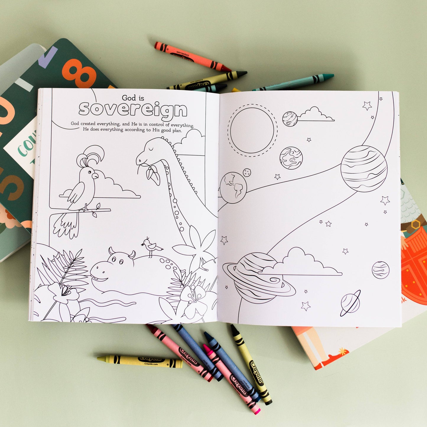 Coloring with God