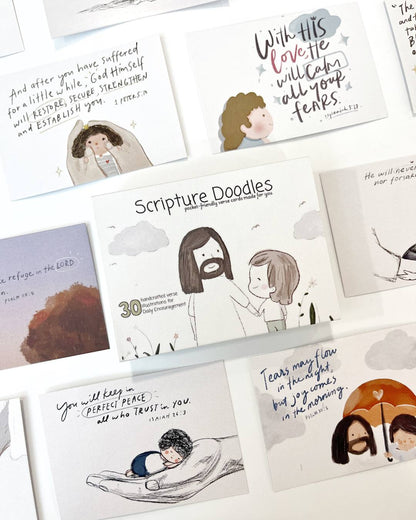 Scripture Doodles (Pocket-friendly Verse Cards)